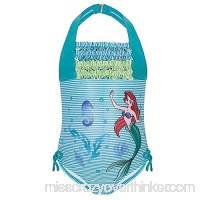 Disney Store Ariel The Little Mermaid 1Pc Ruffled Swimsuit XS 4 4T B00MK5G3JA